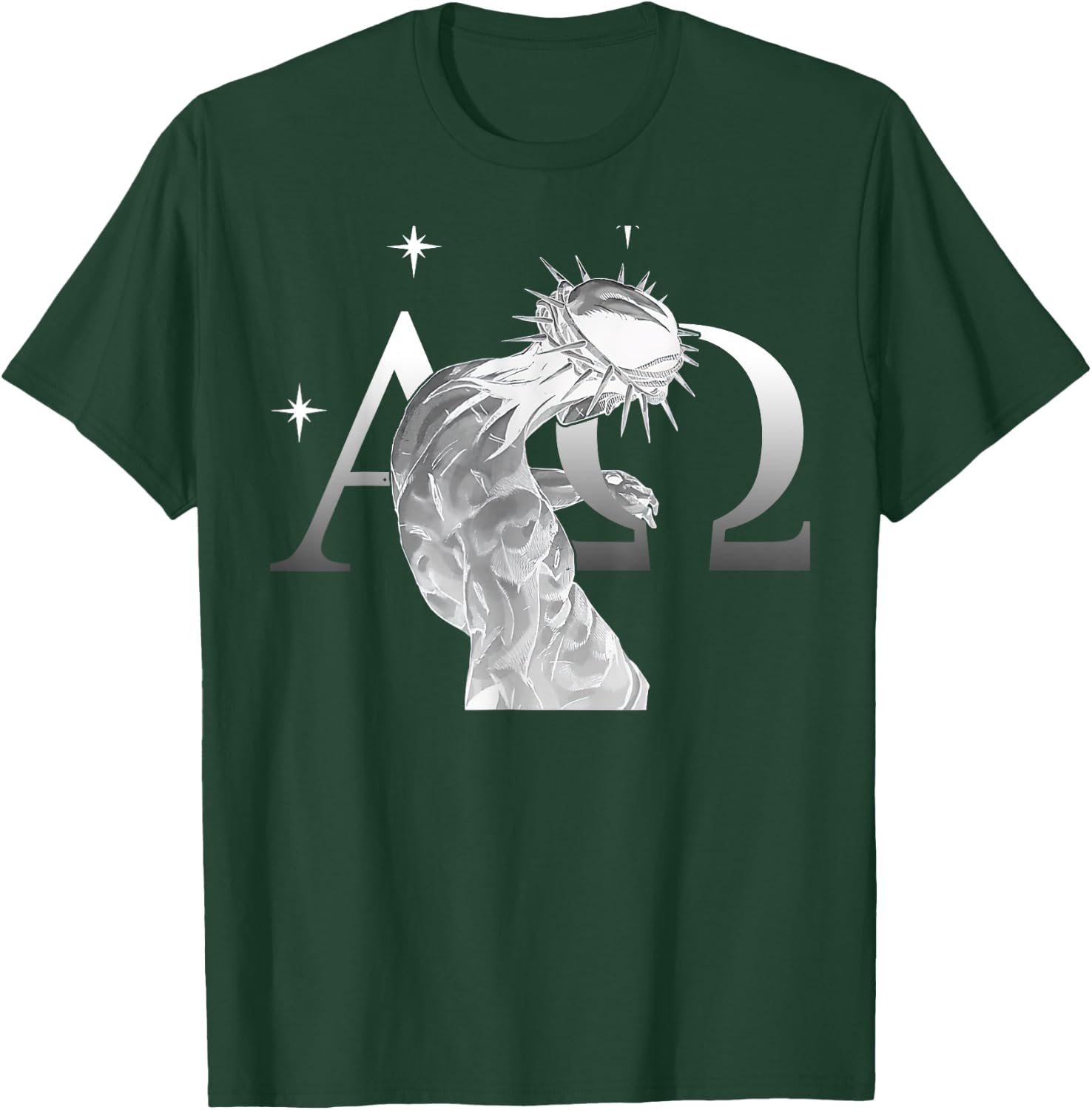Alpha Omega Jesus Is King Seek Kingdom JoJo T-Shirt - T-Shirt | Forest