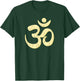 Rich Sphere Om Omkar Aum Symbol Spiritual Yoga Meditation Zen Vintage T-Shirt - T-Shirt | Forest