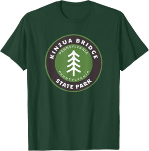 Kinzua Bridge State Park Pennsylvania PA Vacation Souvenir T-Shirt - T-Shirt | Forest
