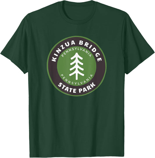 Kinzua Bridge State Park Pennsylvania PA Vacation Souvenir T-Shirt - T-Shirt | Forest