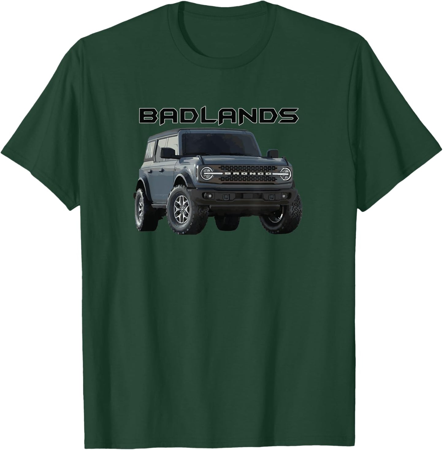 off-road vehicle SUV 4x4 badlands T-Shirt - T-Shirt | Forest