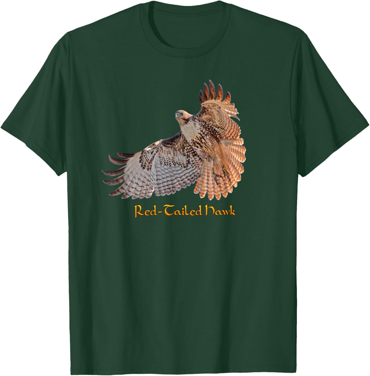 Red Tailed Hawk T-Shirt - T-Shirt | Forest