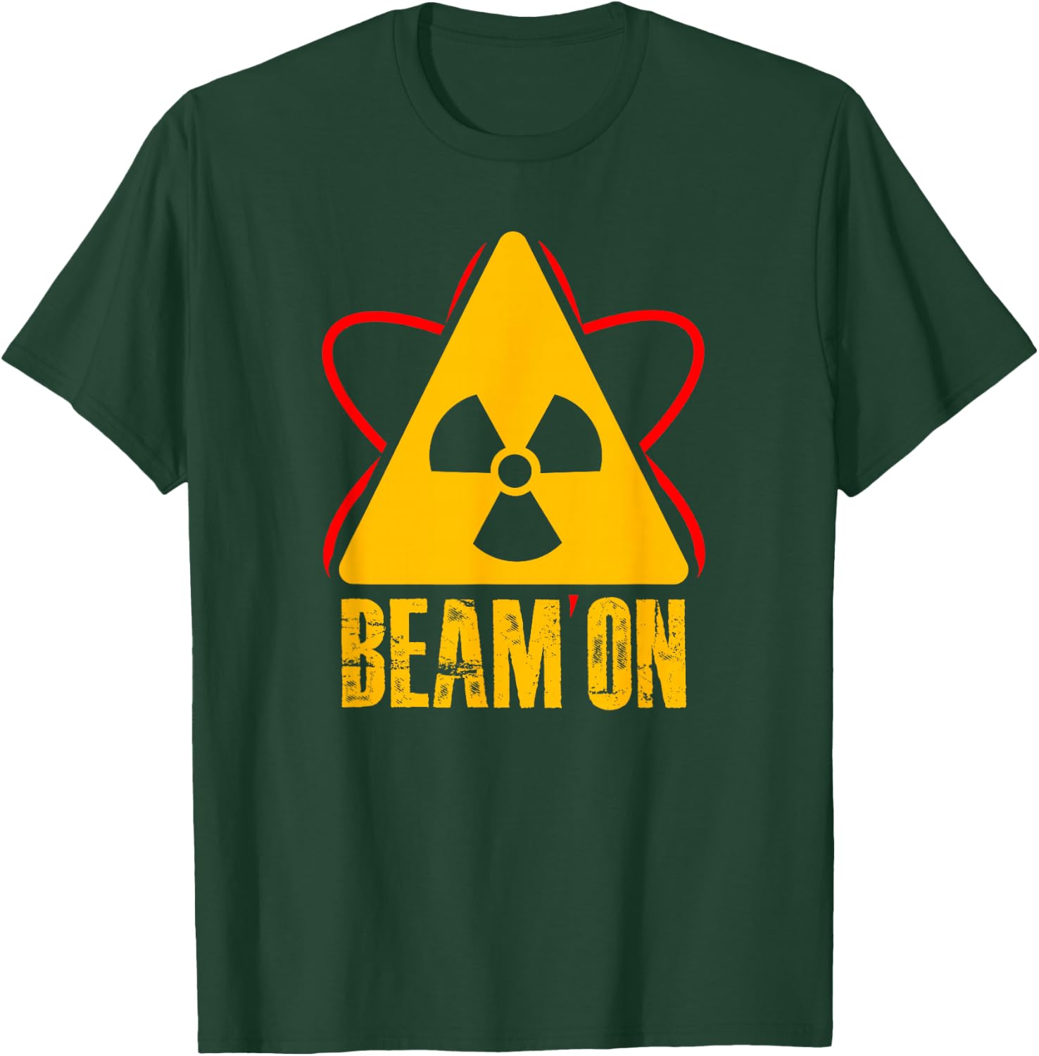 Beam On Radiation Therapy Rad Tech Week Xray Radiologists T-Shirt - T-Shirt | Forest