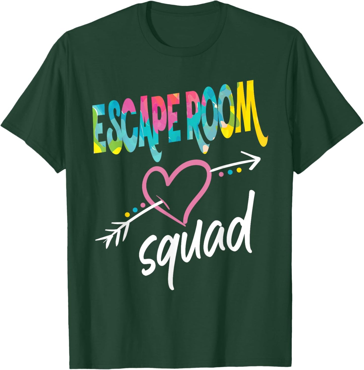 Escape Room Squad T-Shirt - T-Shirt | Forest