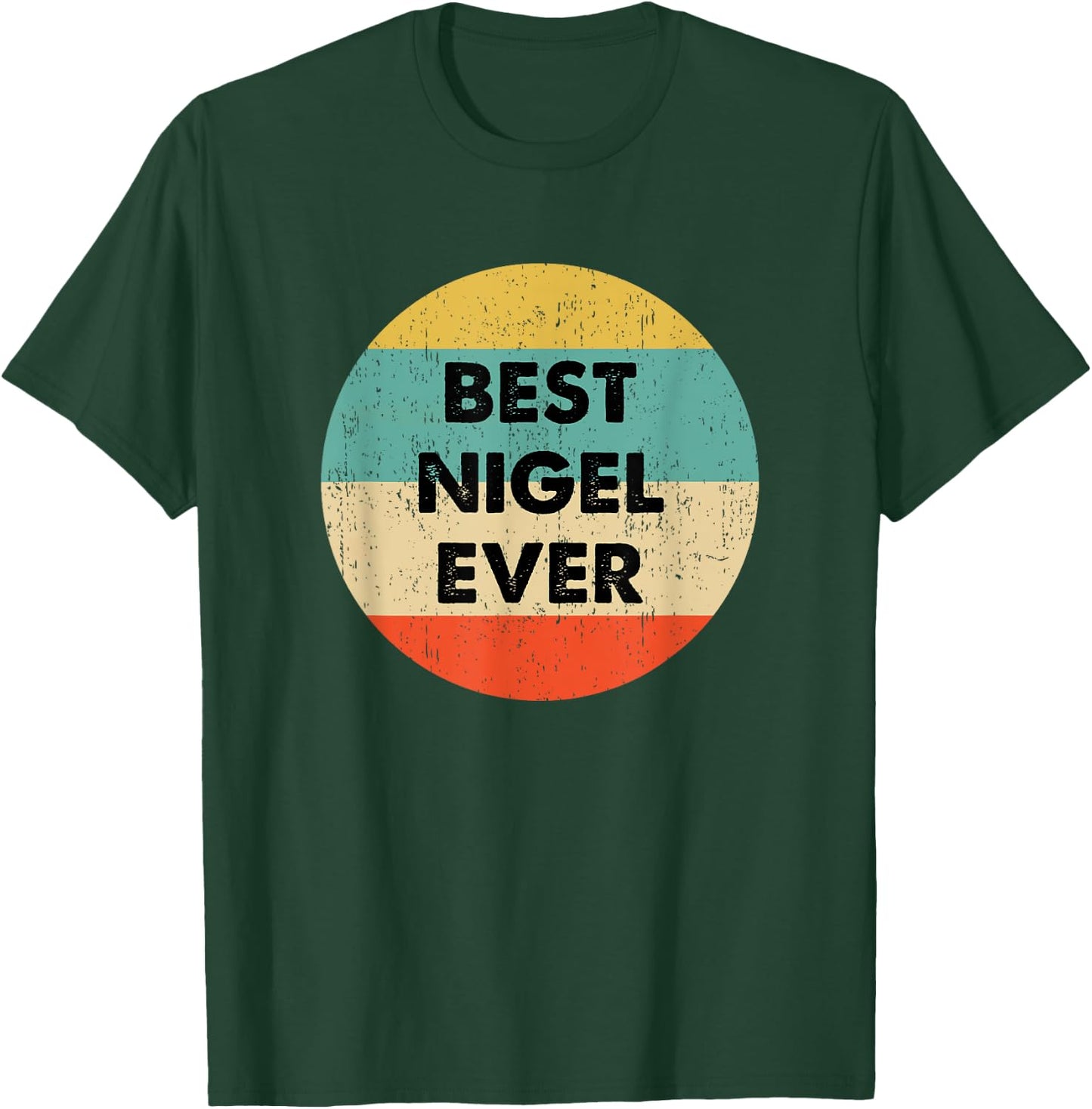 Nigel Name T-Shirt - T-Shirt | Forest