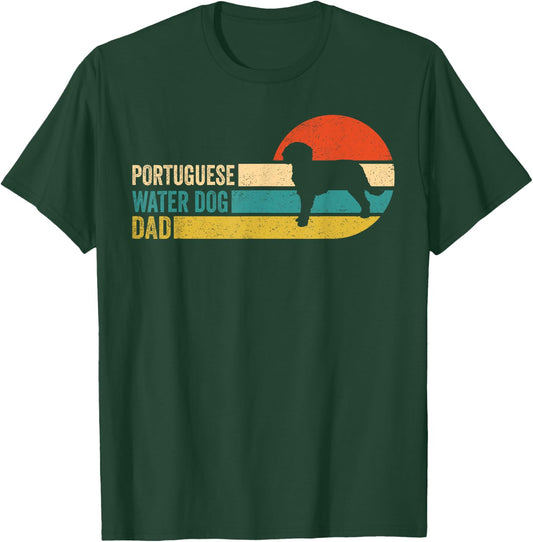 Portuguese Water Dog - Dad Father's Day Pet Dog Breed Pet T-Shirt - T-Shirt | Forest