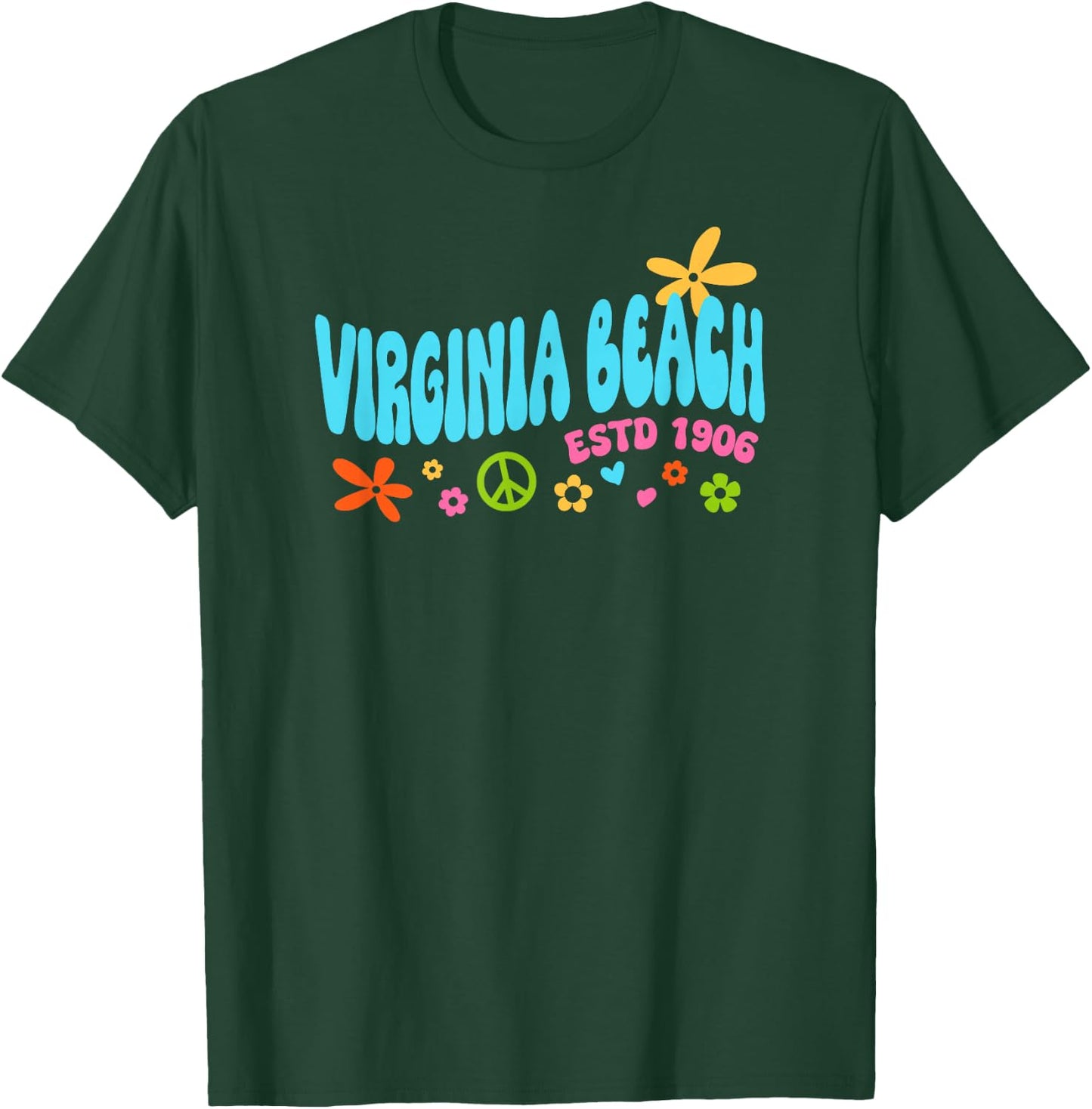 Virginia Beach T-Shirt - T-Shirt | Forest