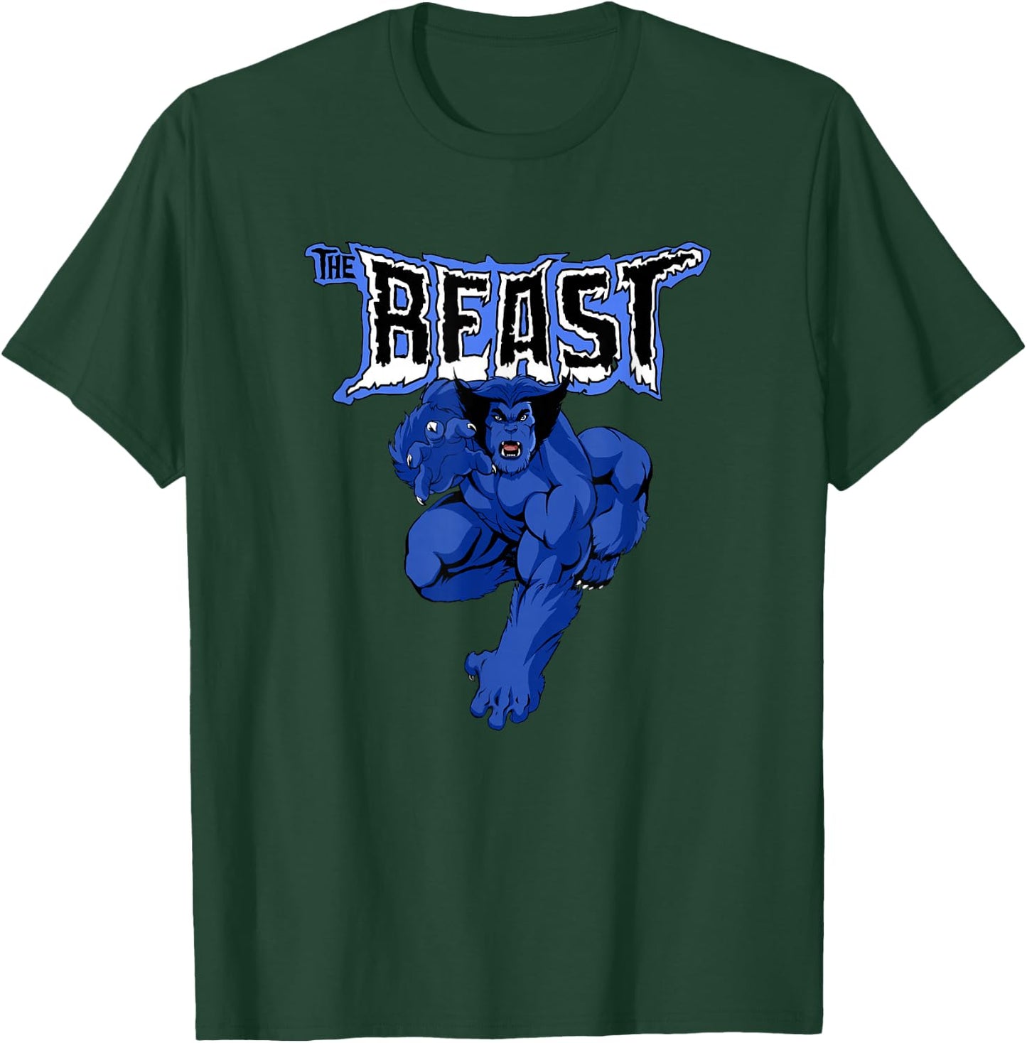 Marvel X-Men The Beast 90's TV Show Portrait T-Shirt - T-Shirt | Forest