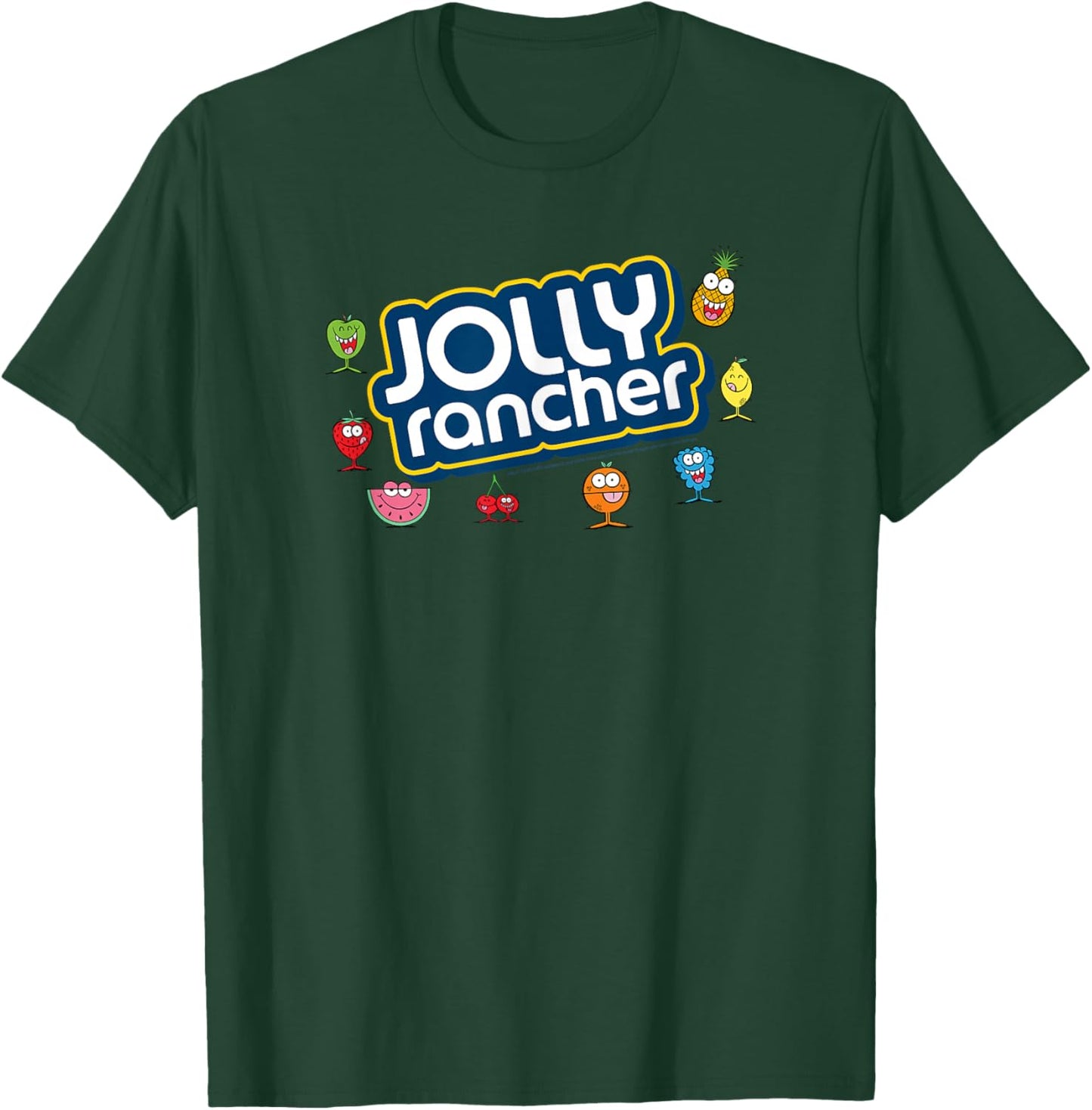 Jolly Rancher Fruits Gang Official Iconic Logo T-Shirt - T-Shirt | Forest