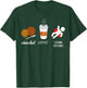 Crochet Coffee And Crimes Shows Funny True Crime Crocheting T-Shirt - T-Shirt | Forest