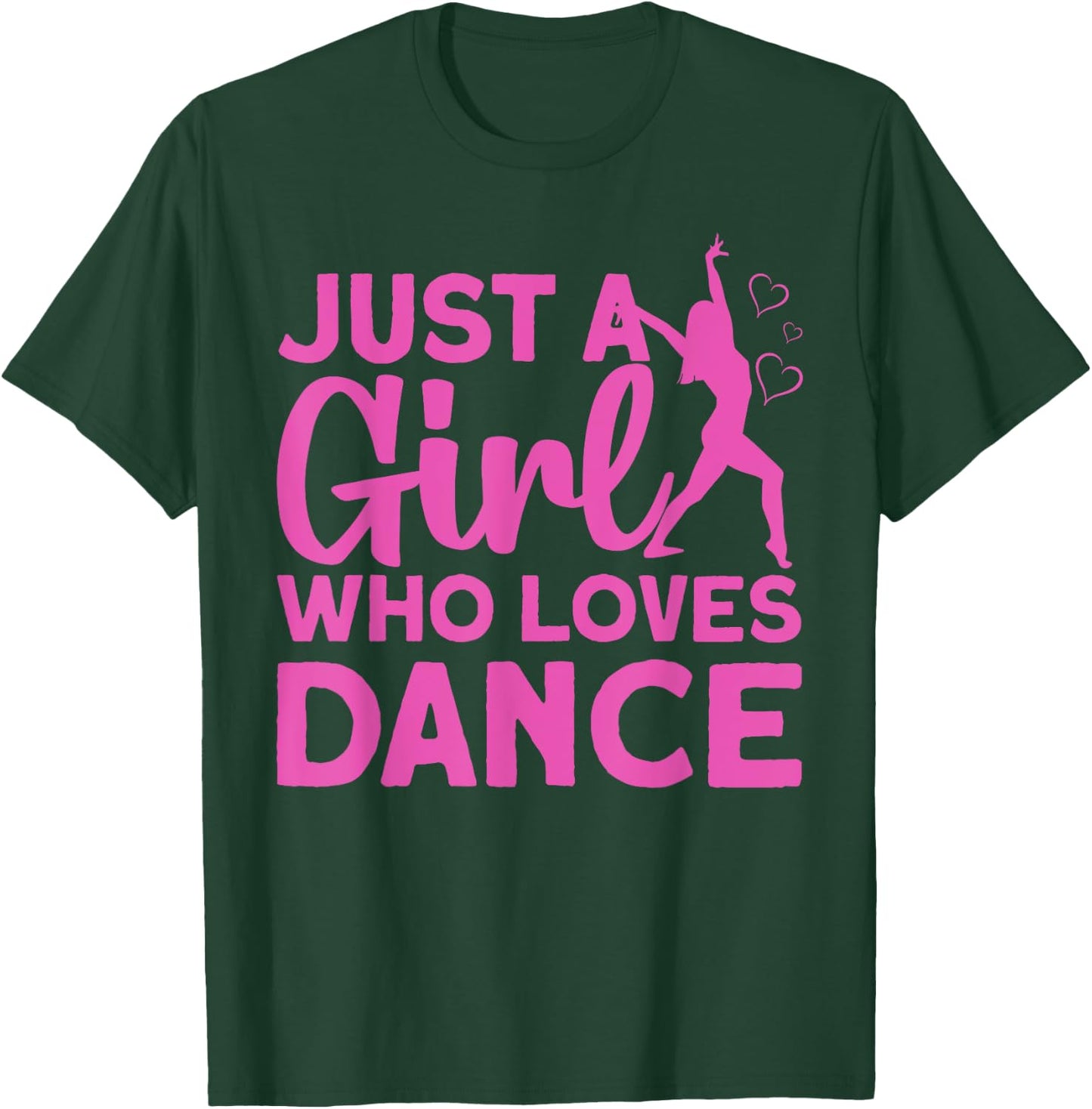 Cool Dance For Girls Women Hip Hop Dancer Ballroom Dancing T-Shirt - T-Shirt | Forest