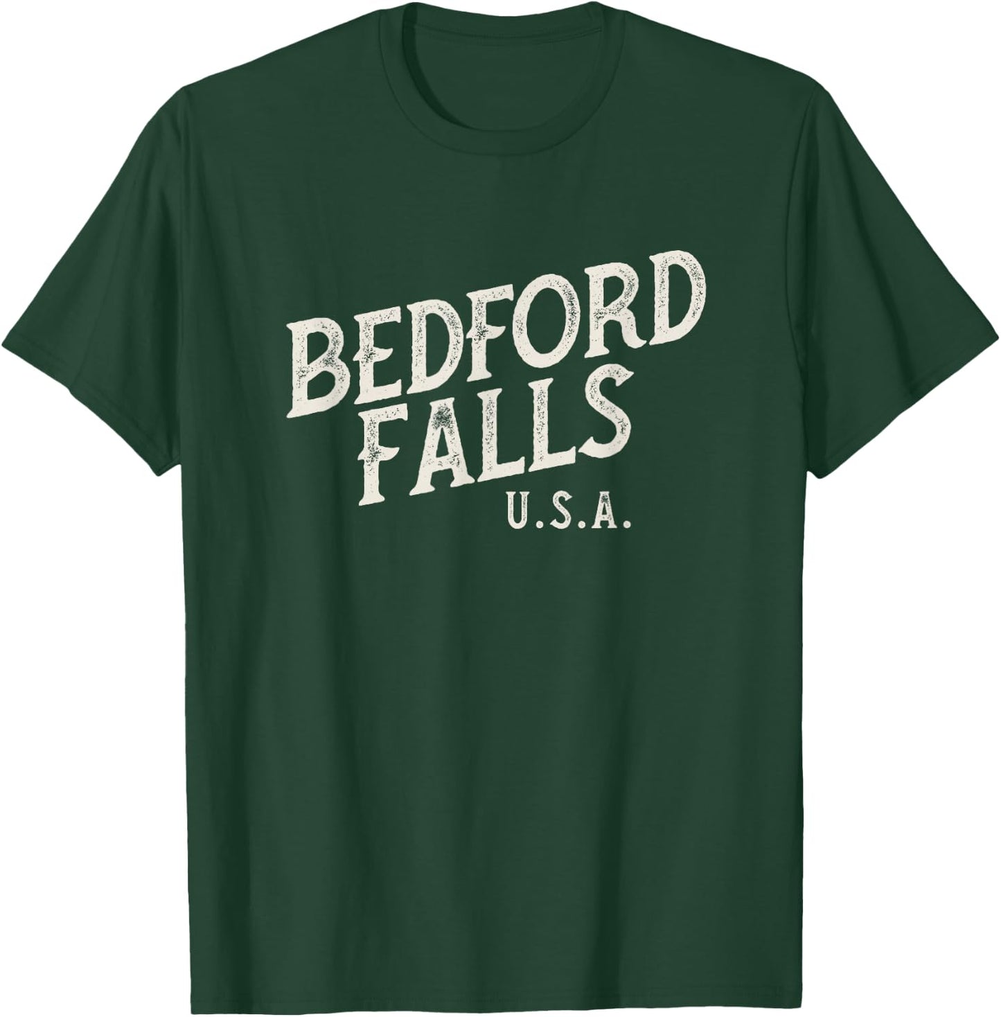 Christmas Movie classic, Bedford Falls. George Bailey T-Shirt - T-Shirt | Forest