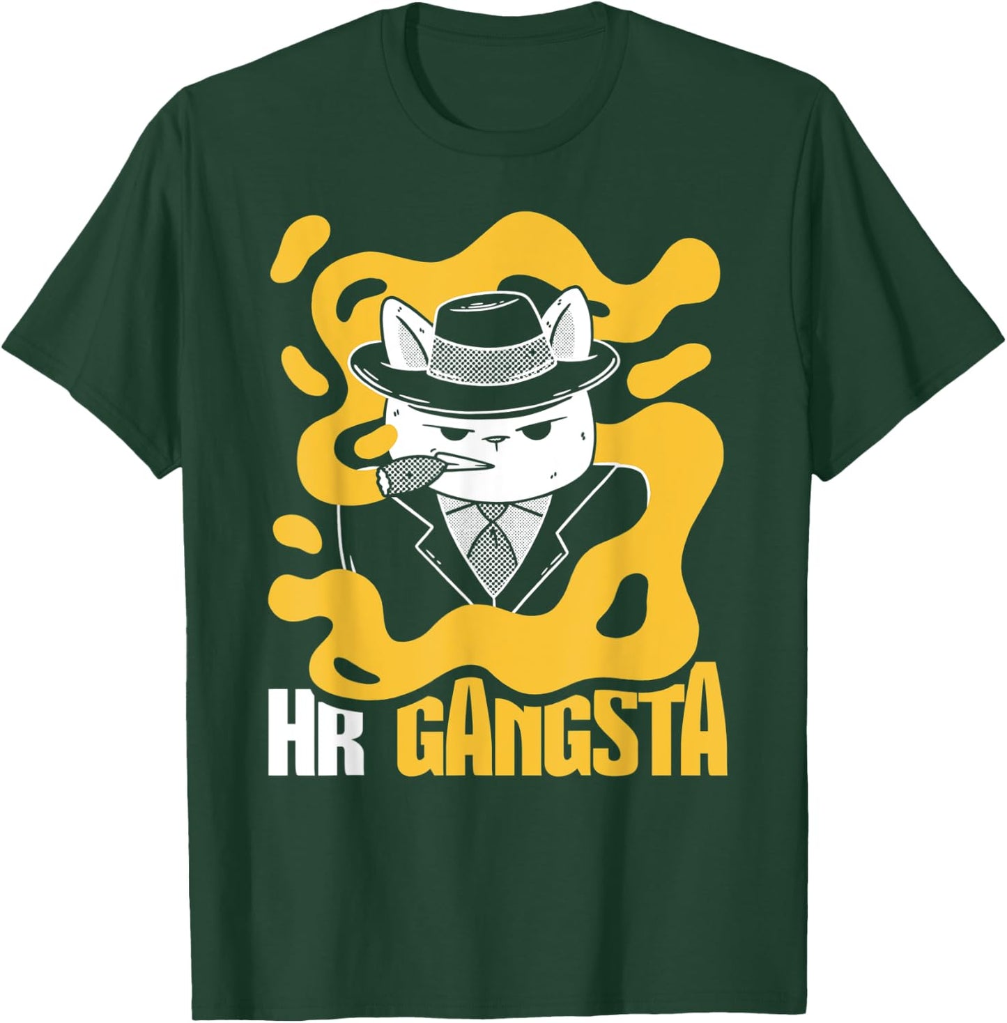 HR Gangsta Costume Funny Human Resource T-Shirt - T-Shirt | Forest