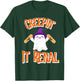 Halloween Dialysis Shirts Kidney Tech Nurse Creepin It Renal T-Shirt - T-Shirt | Forest