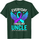 Suicide Awareness Shirt Uncle Suicide Prevention Awareness T-Shirt - T-Shirt | Forest