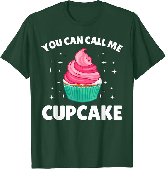 Cute Cupcake Art Women Kids Cake Baker Sweet Cupcake T-Shirt - T-Shirt | Forest