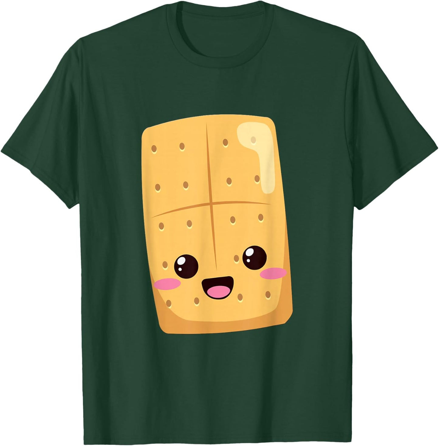 Kawaii Halloween Group Costume Party S'Mores Graham Cracker T-Shirt - T-Shirt | Forest