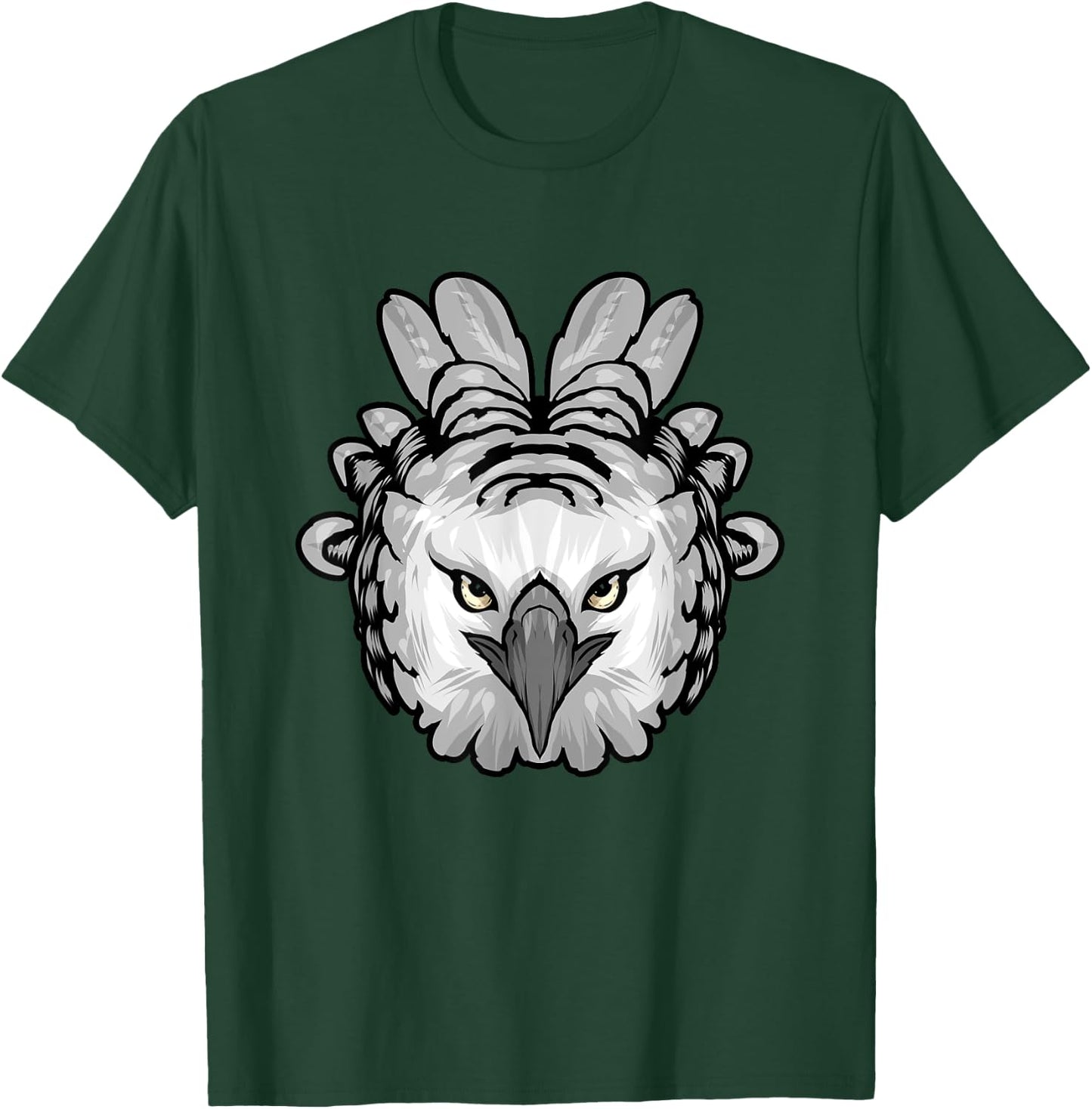 Harpy Eagle Head Raptor Birds Bird Lover Harpy Eagle T-Shirt - T-Shirt | Forest