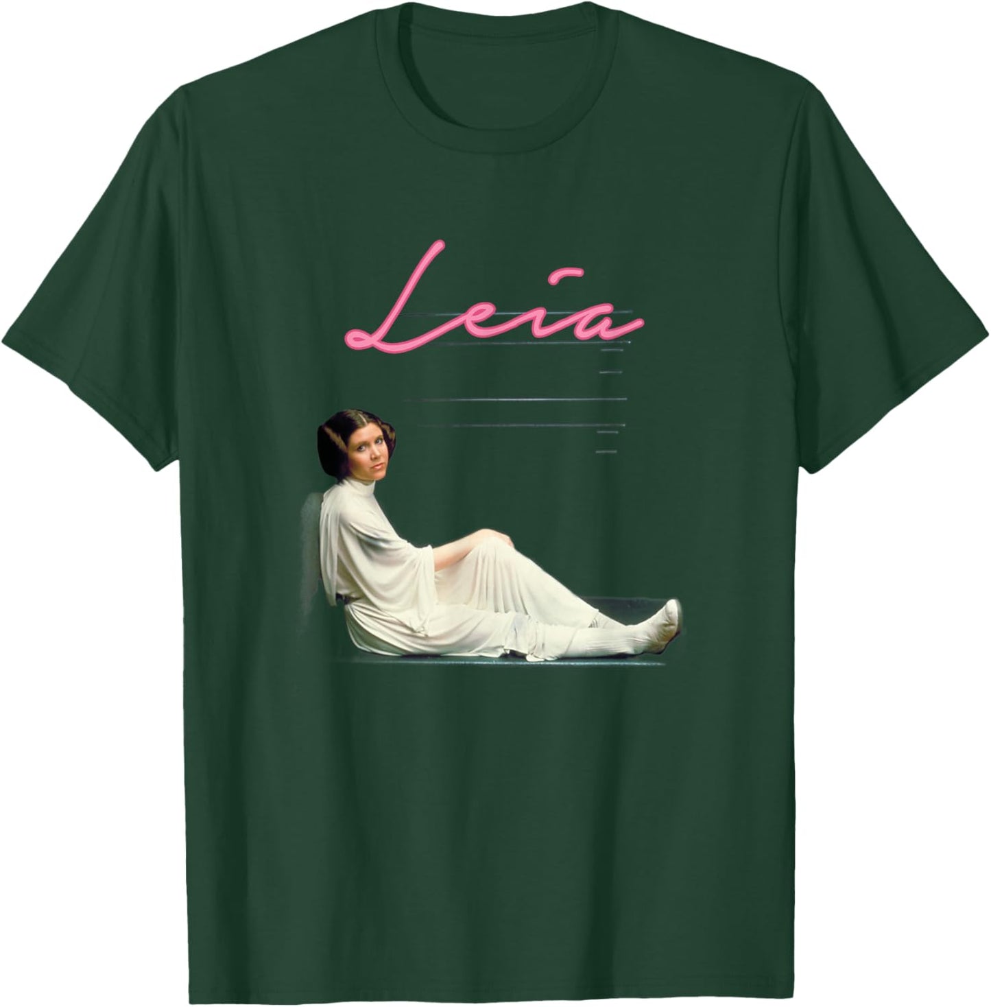 Star Wars Princess Leia Classic Pretty Shot Portrait T-Shirt - T-Shirt | Forest