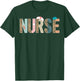Nurse - Nurse Life, Nurse's Day, Week, Leopard Scrubs Print T-Shirt - T-Shirt | Forest
