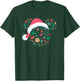 Disney Mickey Mouse Head Icon Christmas Holiday Santa Hat T-Shirt - T-Shirt | Forest