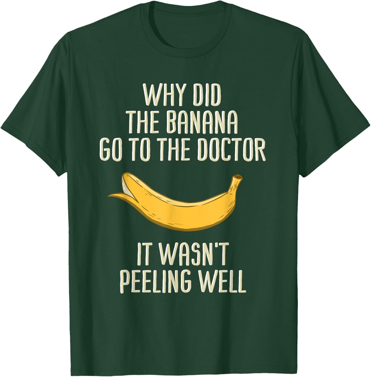 Banana Sunglasses Smiling Face Fruit Lover T-Shirt - T-Shirt | Forest