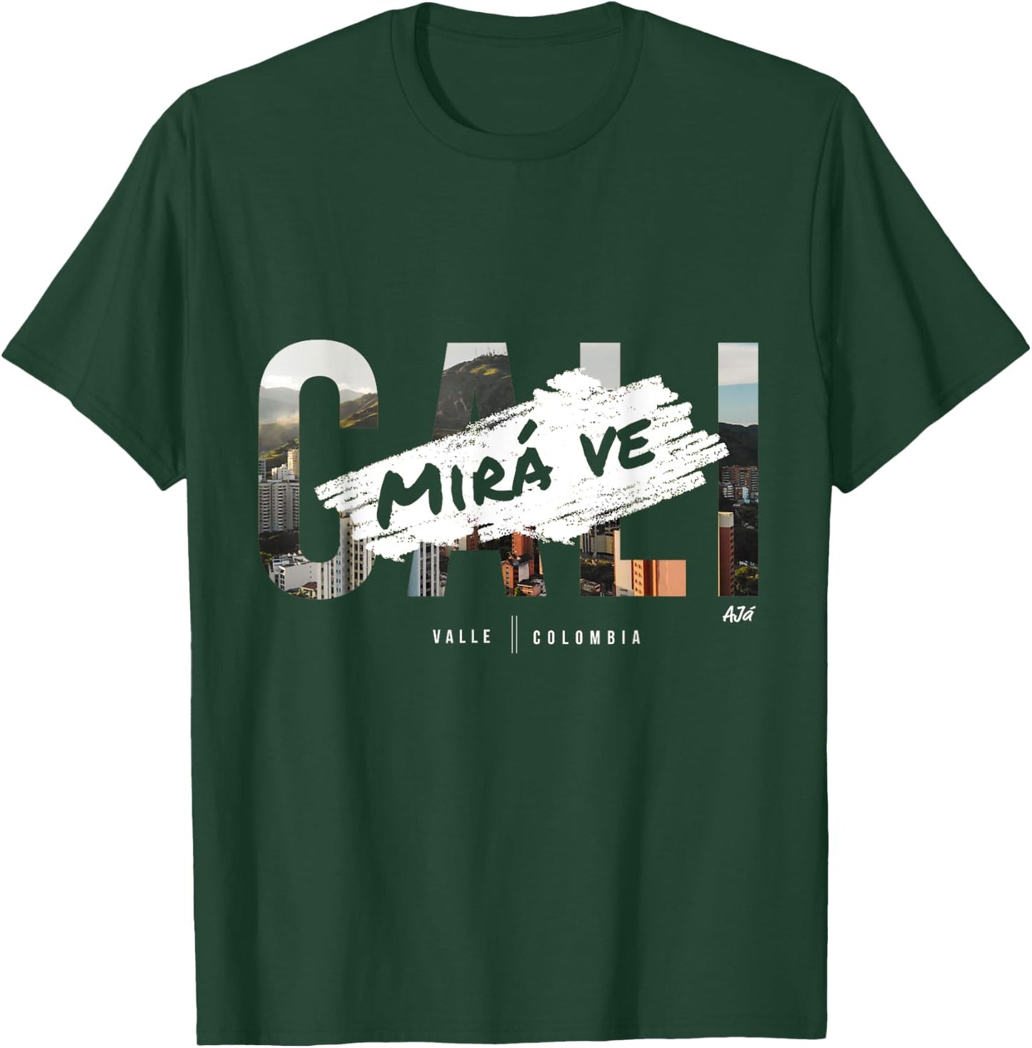 Cali Urban Colombia T-Shirt - T-Shirt | Forest