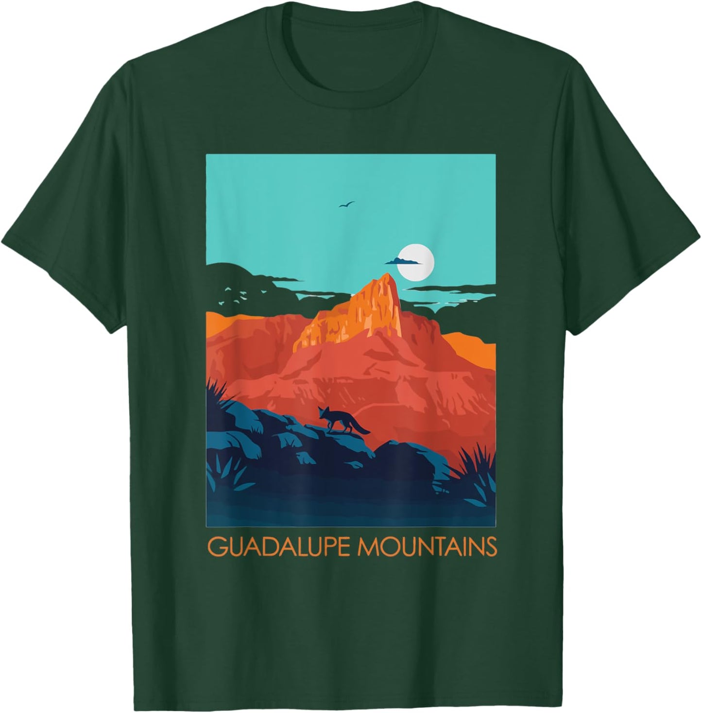 Guadalupe Mountains National Park Texas TX T-Shirt - T-Shirt | Forest