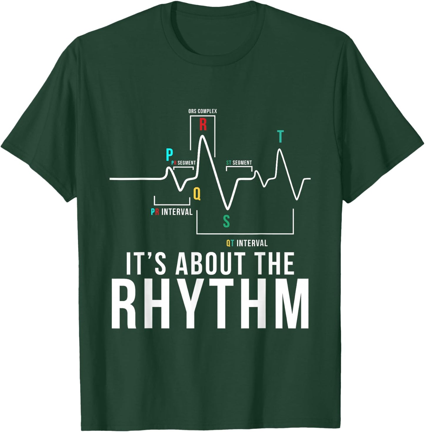 Cardiac Nurse Cardiology Nurse Cardiac Nursing CVICU T-Shirt - T-Shirt | Forest