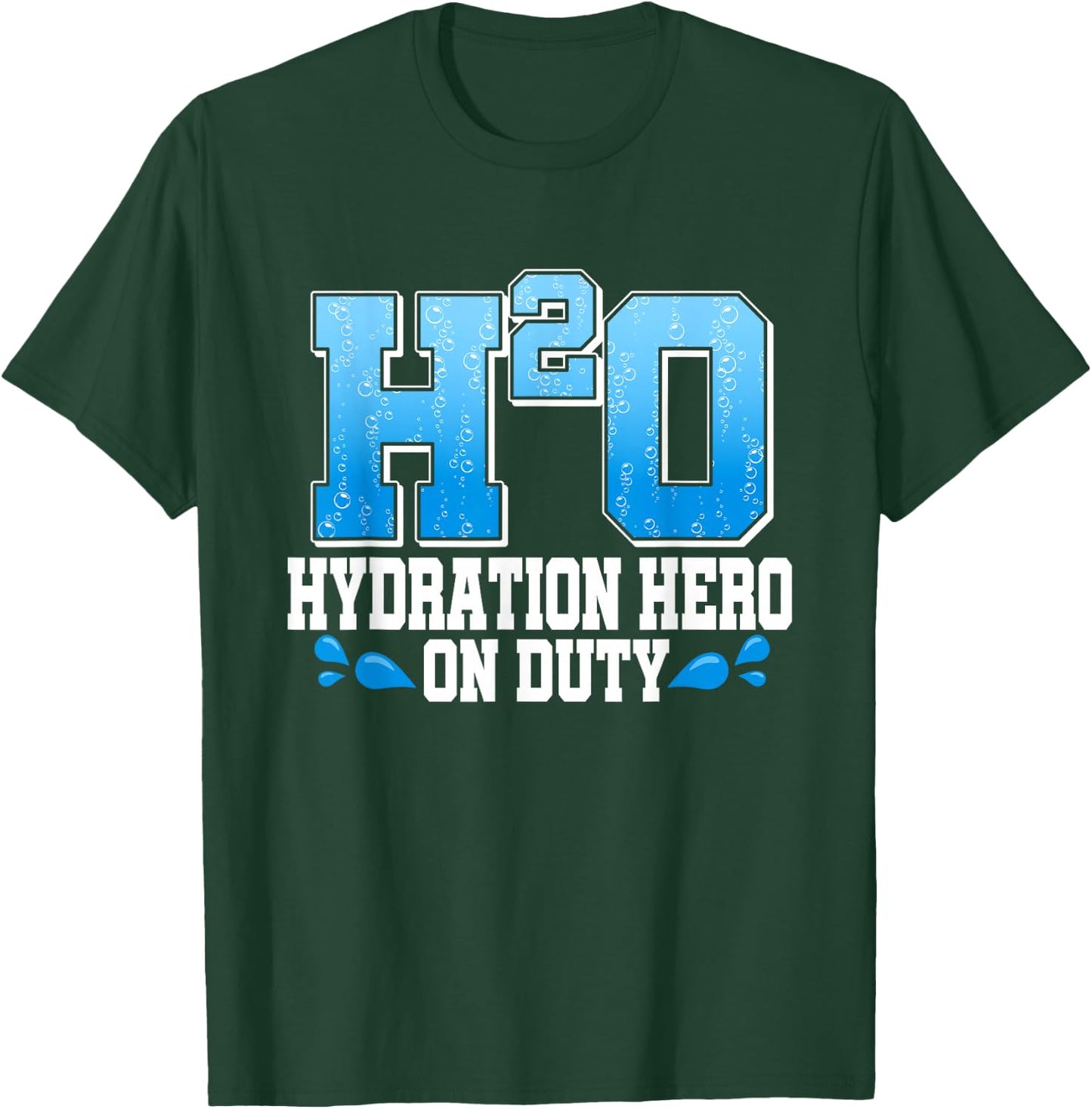 Hydration Specialist Team Manager Football Hydrated Waterboy T-Shirt - T-Shirt | Forest
