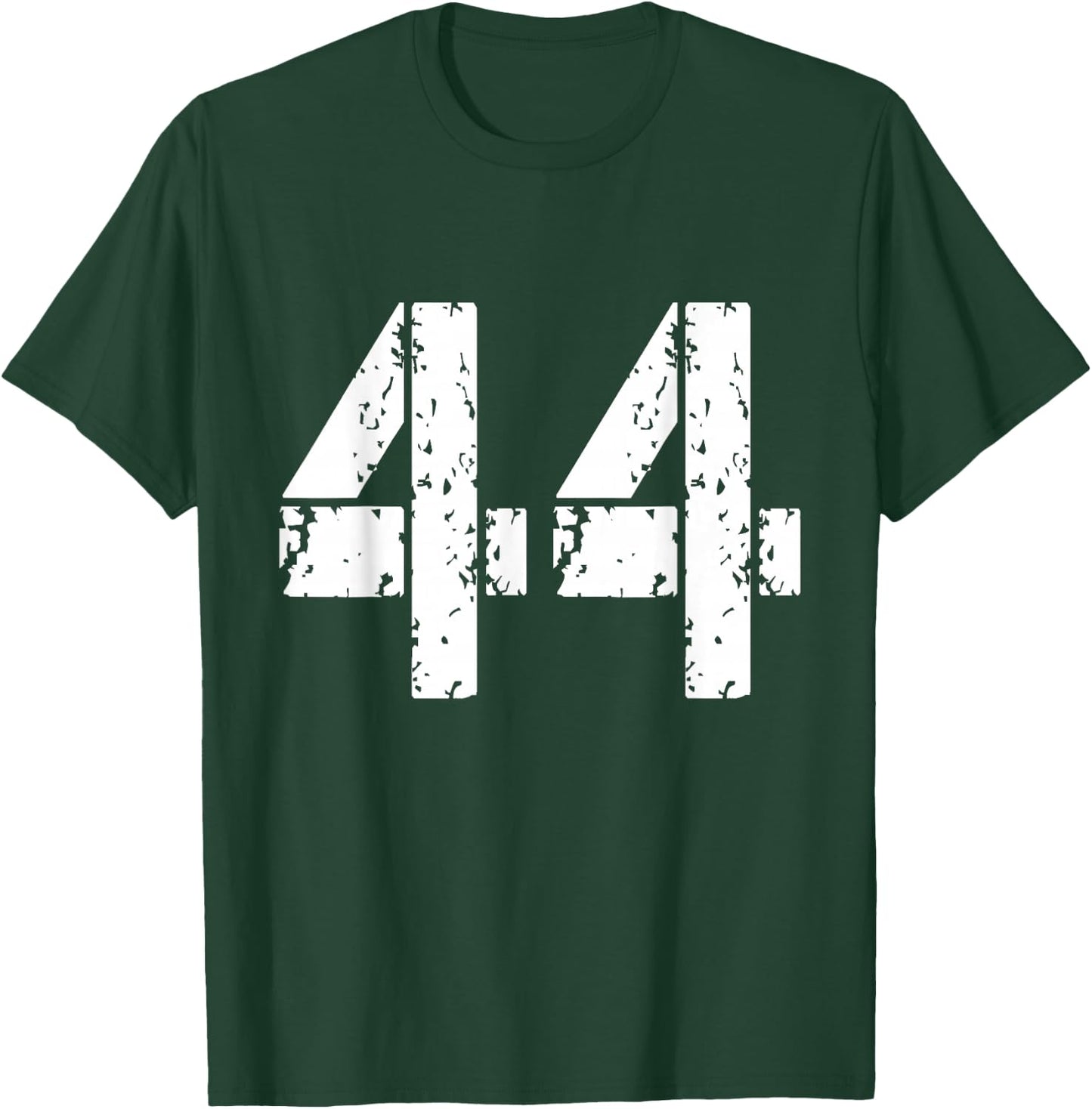 Number 44 Varsity Team - 44th Birthday & 44 Years Old T-Shirt - T-Shirt | Forest