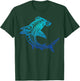 Hawaii Tribal Style Shark for Hawaiian Beach Lover Cool T-Shirt - T-Shirt | Forest