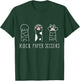 Rock Paper Scissors Cat Paw Hand Game T-Shirt - T-Shirt | Forest