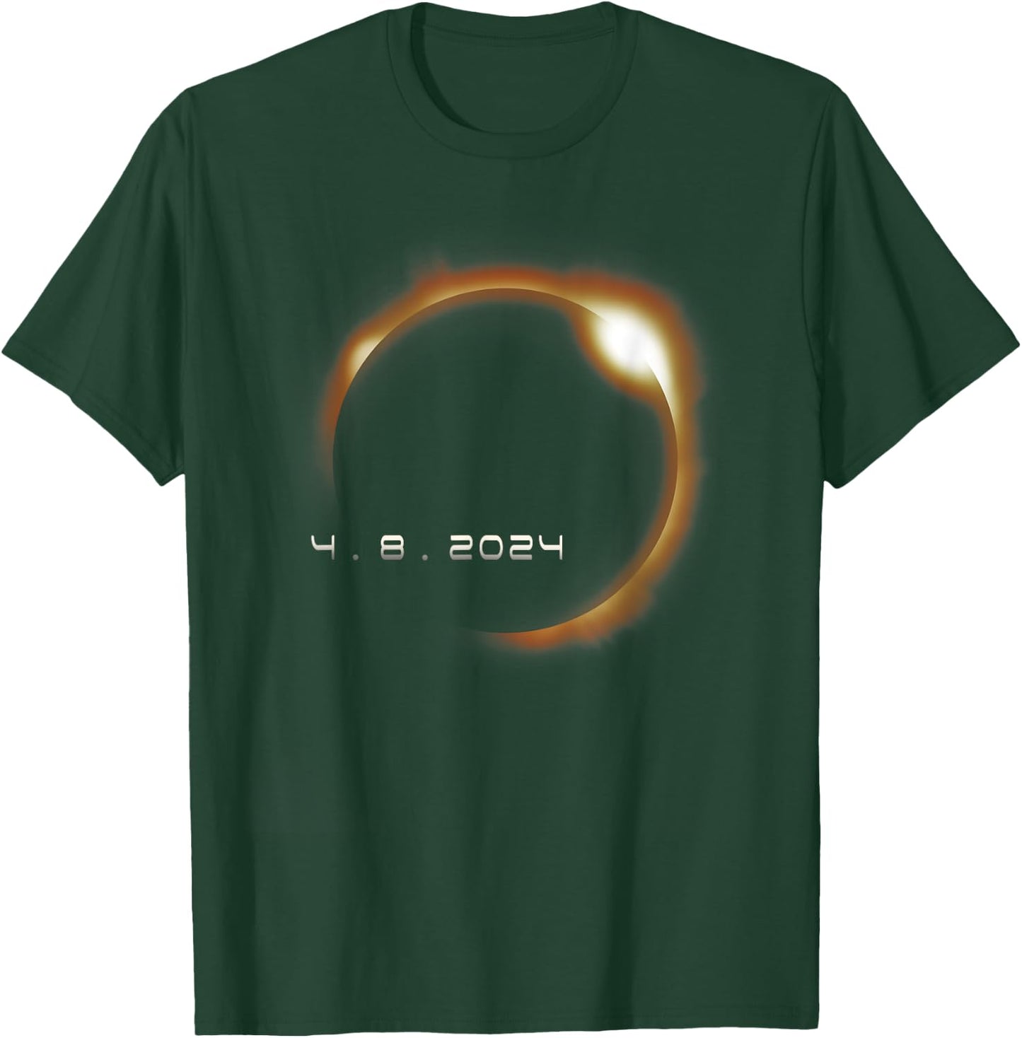Total Solar Eclipse 2024 USA April 8 2024 T-Shirt - T-Shirt | Forest