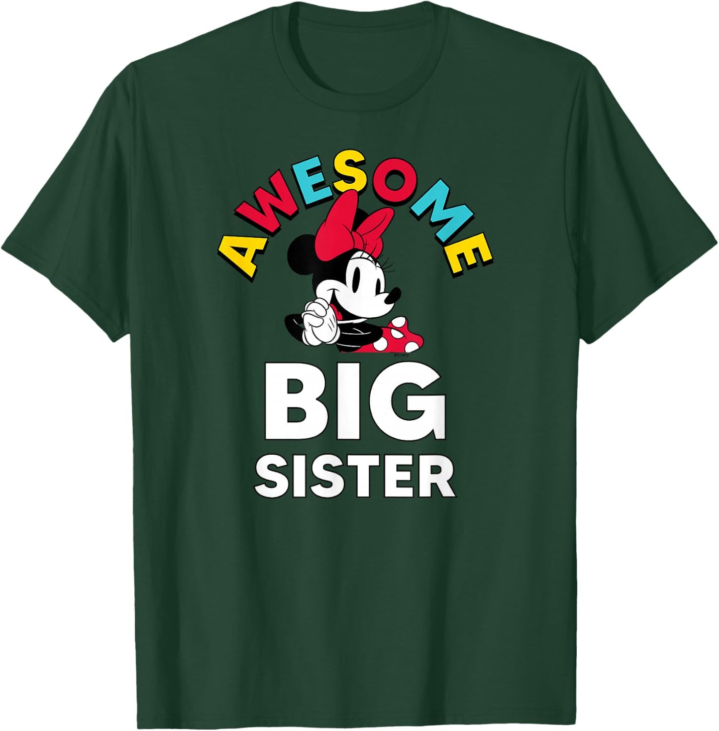 Disney - Awesome Big Sister T-Shirt - T-Shirt | Forest