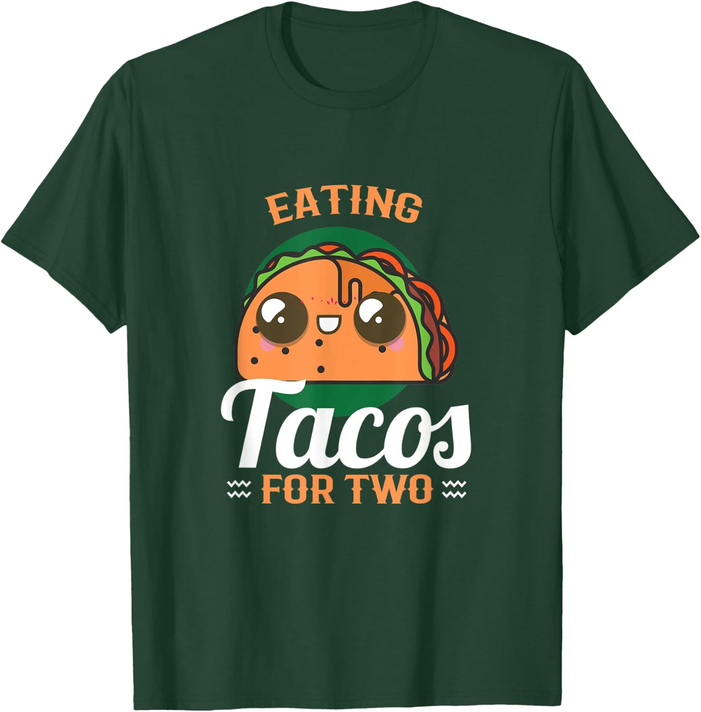 Eating tacos for two Maternity T-Shirt - T-Shirt | Forest