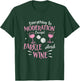 Farkle Player Farkle And Wine On Funny Dice Game T-Shirt - T-Shirt | Forest