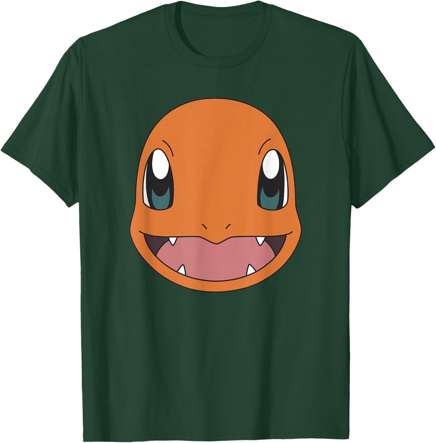 Pokémon Charmander Big Face Smile T-Shirt - T-Shirt | Forest