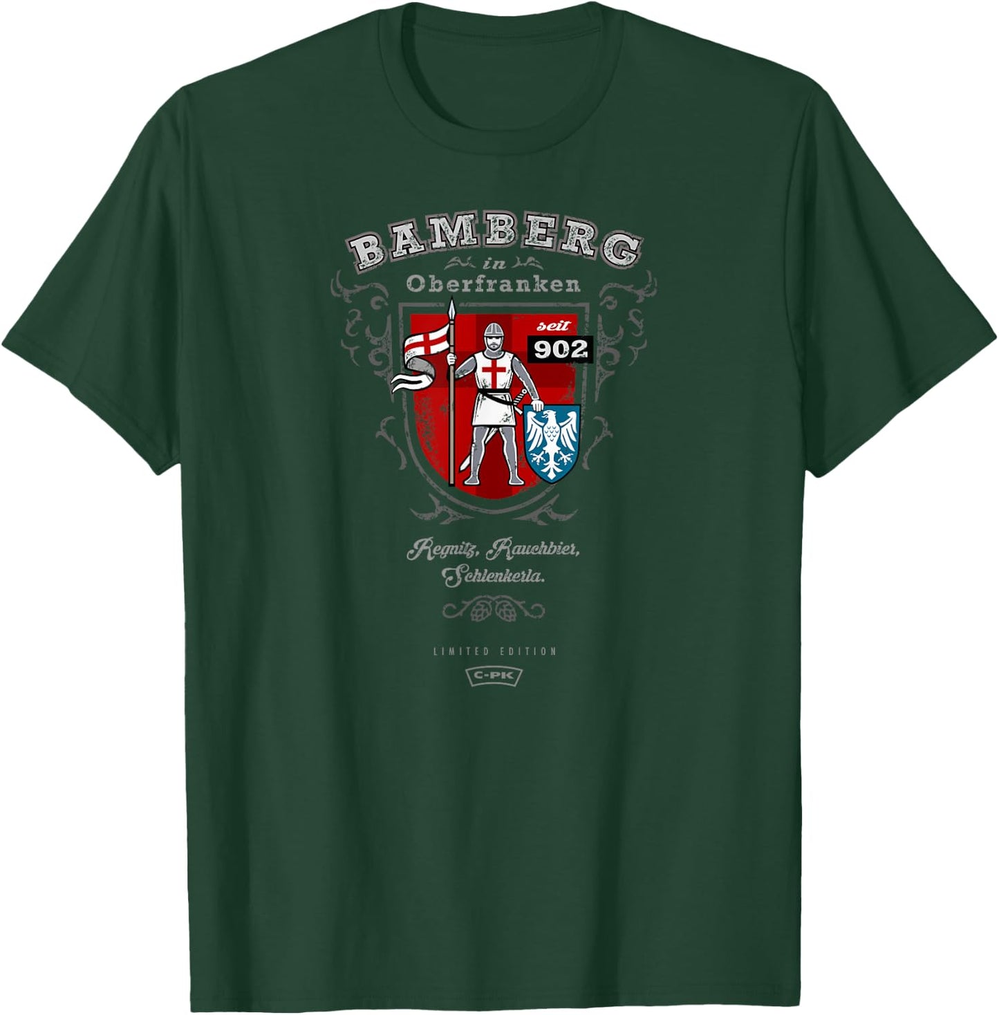 Bamberg Franken Bavaria T-Shirt - T-Shirt | Forest