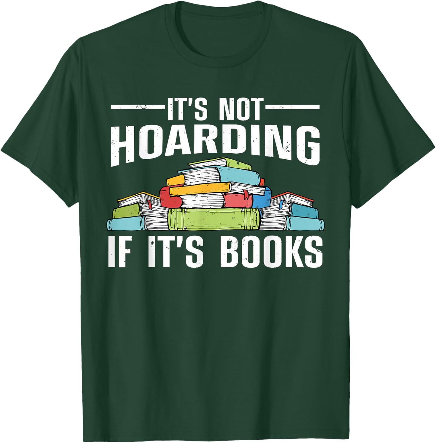 Cool Books Art Men Women Read Books Bookworm Library Reading T-Shirt - T-Shirt | Forest