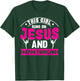 This Girl Runs on Jesus and Baton Twirling T-Shirt - T-Shirt | Forest