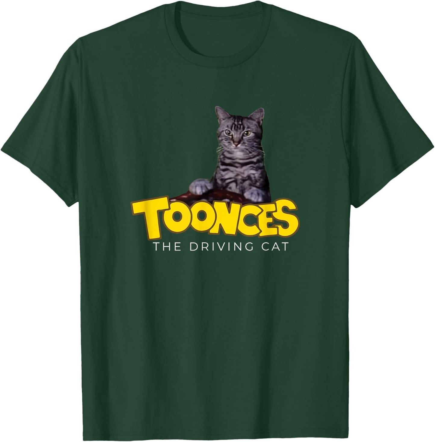 Toonces The Driving Cat T-Shirt - T-Shirt | Forest
