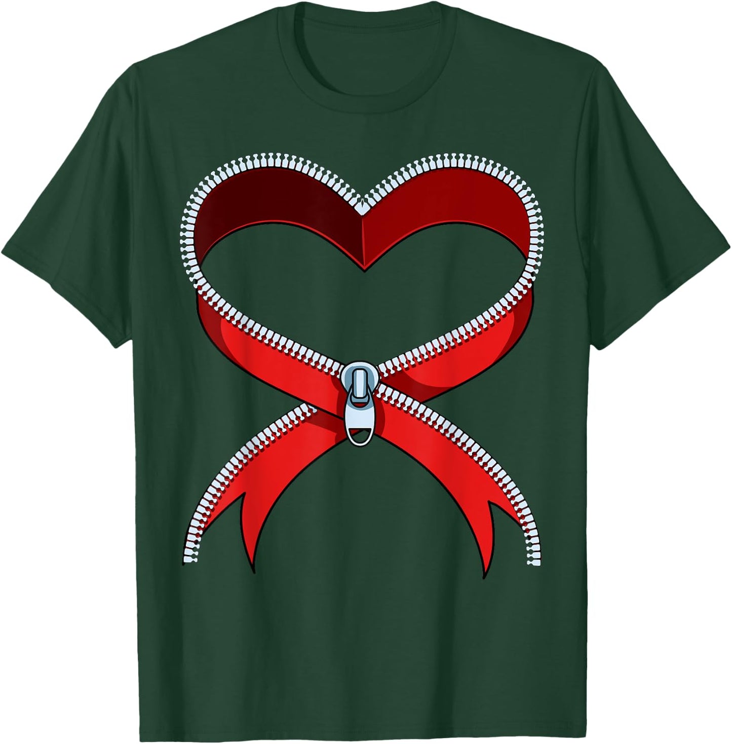 Open Heart Surgery Coronary Diseases Angioplasty Bypass T-Shirt - T-Shirt | Forest