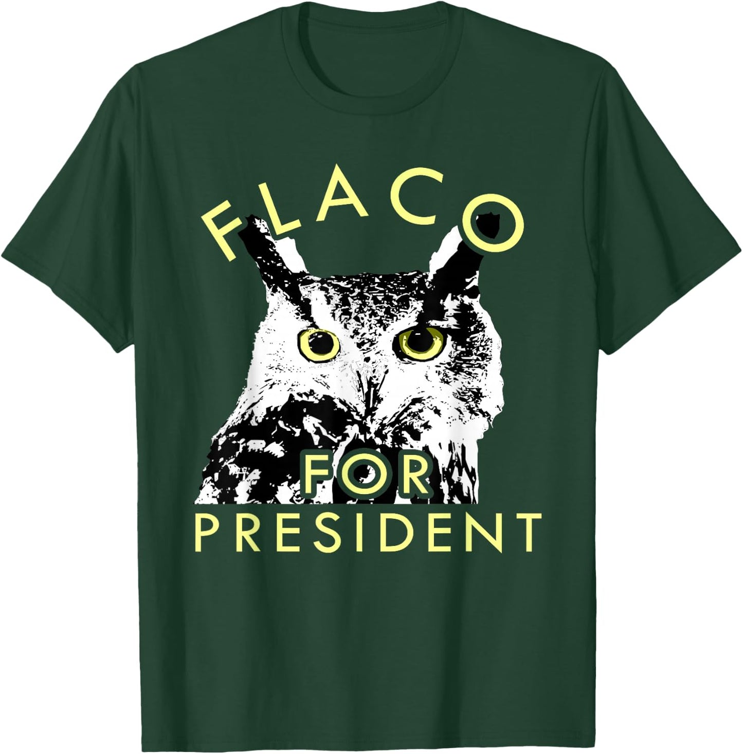 Flaco Owl T-Shirt - T-Shirt | Forest