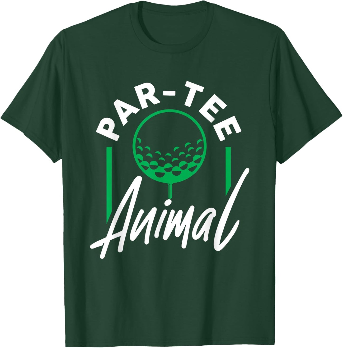 Funny Par- Animal Golf Lover T-Shirt - T-Shirt | Forest