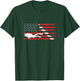 Diving Down Dive Flag Scuba Diving American Flag Diver T-Shirt - T-Shirt | Forest