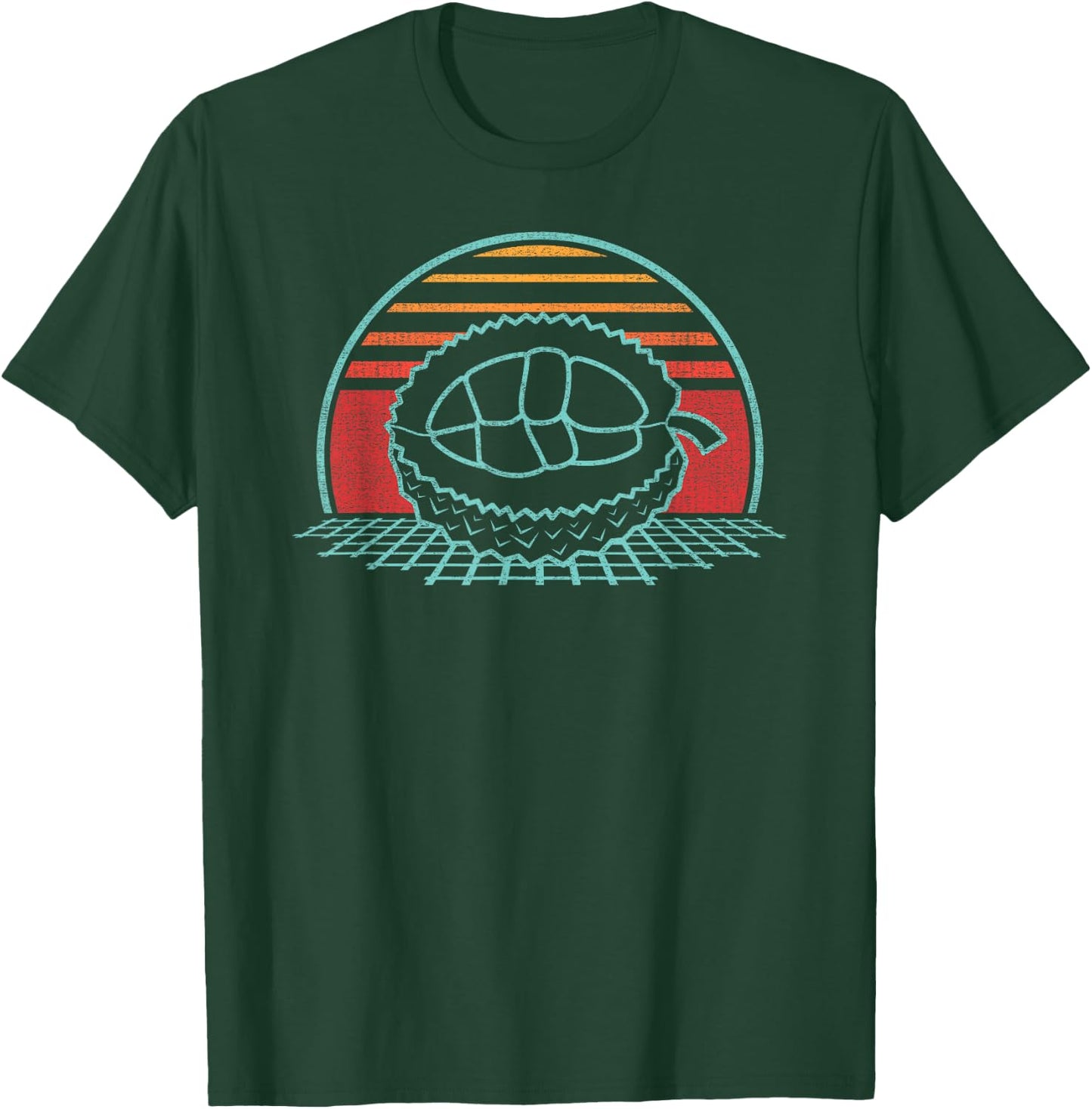 Durian Retro Vintage 80s Style T-Shirt - T-Shirt | Forest