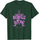 Nashville Tennessee Country Music City Vintage Guitar T-Shirt - T-Shirt | Forest