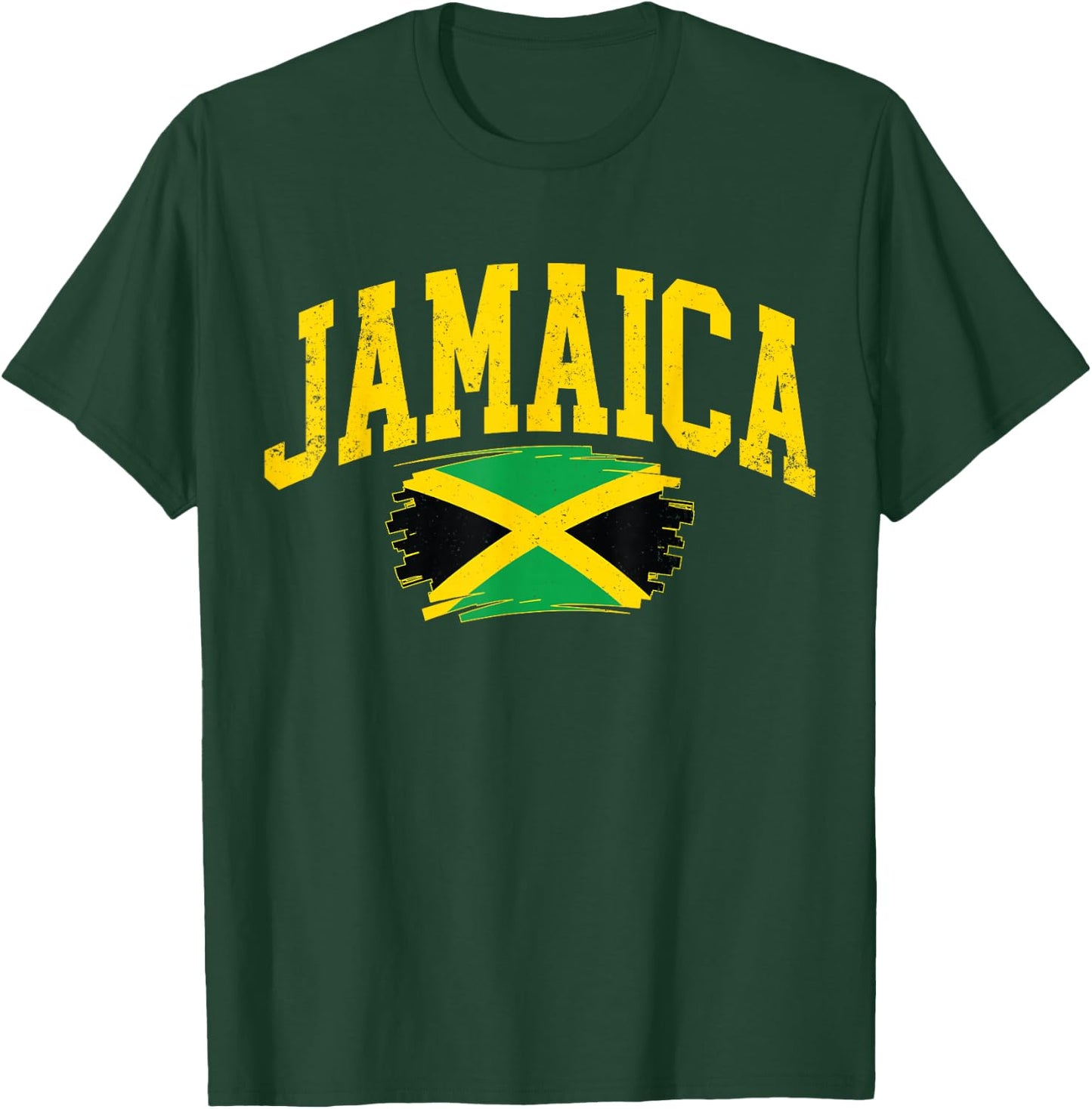 Vintage Jamaica Vacation Retro Jamaican Souvenir Men Women T-Shirt - T-Shirt | Forest