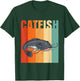 Retro Catfish T-Shirt - T-Shirt | Forest